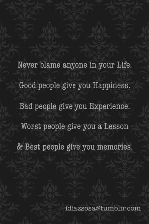 tagged blame experience friendship people relationships leave a ...
