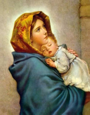La Vierge-Marie et Jésus prient à toutes les intentions de prières ...