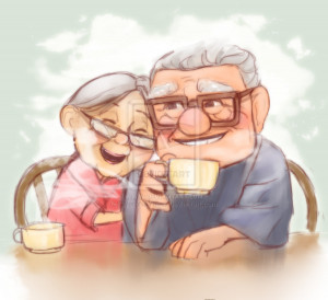 Up Movie Quotes Carl And Ellie Up carl and ellie.