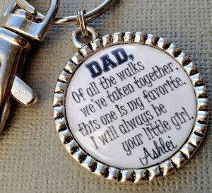 FATHER of the BRIDE gift- PERSONALIZED - walking daughter down aisle ...