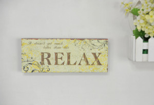 Details about Decorative Wooden Sign Wall Plaque Wall Decor with ...