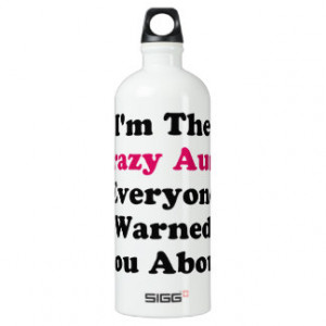 Crazy Aunt SIGG Traveler 1.0L Water Bottle