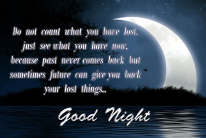home greetings and wishes good night