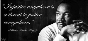MLK injustice anywhere quote