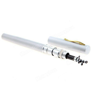 quality pen shape portable pocket aluminum alloy fishing fish rod pole