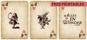 Alice in Wonderland Free Printables for the DIYer in you ...