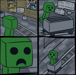 Video Games and Gaming - Minecraft - Comics and funny » (70 Images)