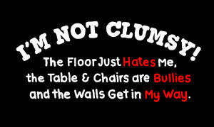 Not Clumsy. by Carol