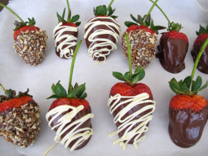 Covered Chocolate Dipped Strawberries