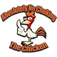 cute and funny chicken is telling you Absolutely No Choking The ...