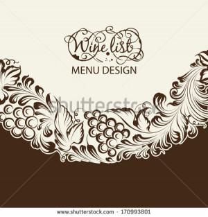 stock-vector-menu-design-wine-list-with-wave-line-vector-illustration ...