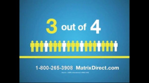 Matrix Direct TV Spot for 3 out 4 Americans - Screenshot 1