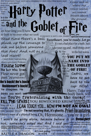 My favorite quotes from all the Harry Potter movies.