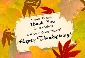 Thank You Thanksgiving E-cards