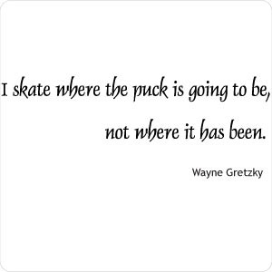 Wayne Gretsky Wall Quote Decal