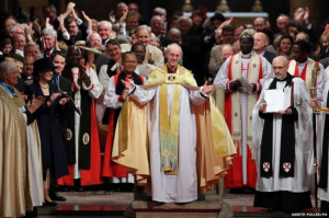 The Most Reverend Justin Welby was enthroned as Archbishop of ...