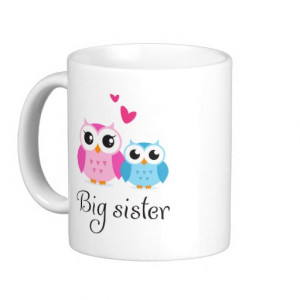 Cute Owls Big Sister Little...
