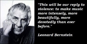 Leonard bernstein quotes 1