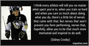 More Sidney Crosby Quotes