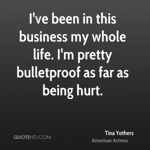 Tina Yothers Business Quotes