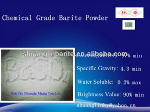 gt Product Categories gt Chemical Grade Barite Powder gt Factory Price