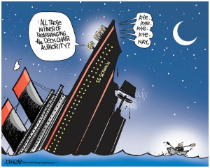 Funny Cartoon Titanic Sinking