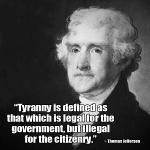 Jefferson+-+Tyranny+is+defined+as+that+which+is+legal+for+the ...