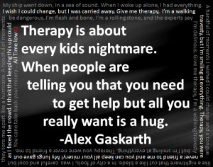 Alex Gaskarth -Therapy by bookworm16016