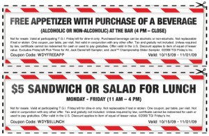 tgi friday#39;s coupons