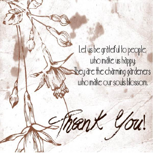 25 Emotional Thank You Quotes