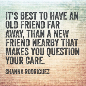Quote About Old Friends New