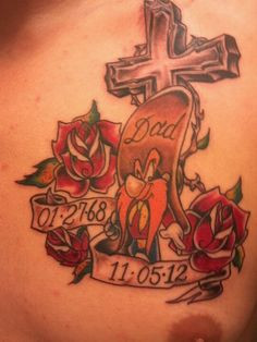 For my dad. He had the Yosemite Sam tatt on his arm so I used it as ...