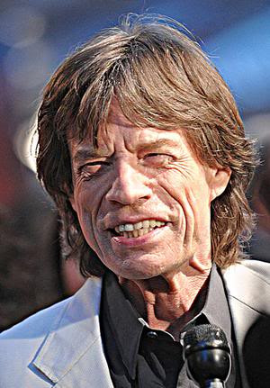 Re: Mick Jagger smiles ....