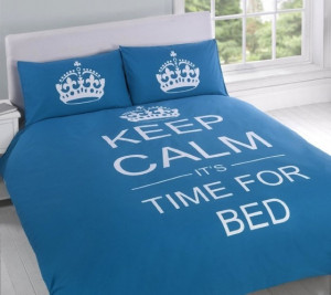 keep calm it s time for bed $ 55 usd this teal reversible printed ...