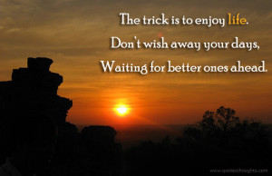 life-quotes-nice-castle-thoughts-enjoy-life-wish-waiting-better-nice ...