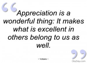 Appreciation Quotes
