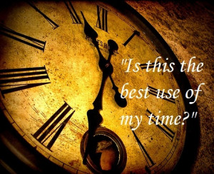 Use time wisely. Less pinterest? Nah