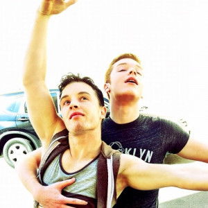 Noel Fisher and Cameron Monaghan from Shameless