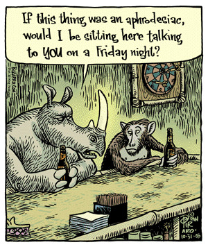 BRILLIANT BIZARRO COMICLOOKS AT SERIOUS ISSUE OF POACHING 10/31/03
