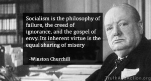 Winston Churchill: Wise words on Socialism