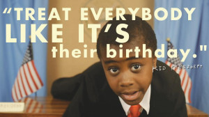 ... time to make the world dance, and other good ideas from kid president