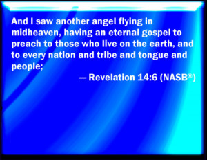 Revelation 14:6 Bible Verse Slides