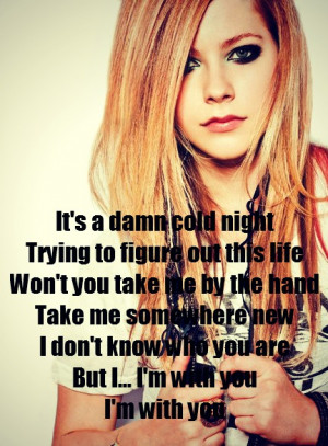 ... Avril Lavigne #Avril Lavigne Lyrics #I'm with you #I'm with you Lyrics