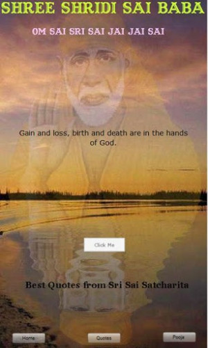 View bigger - Sai Baba Quote for the day for Android screenshot