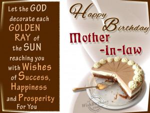 Happy Mother In Law Day Wishes