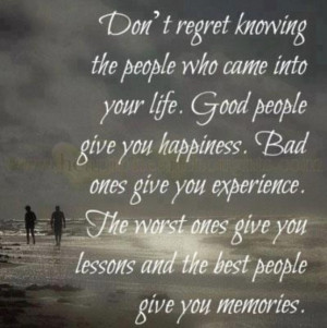 No regrets.....