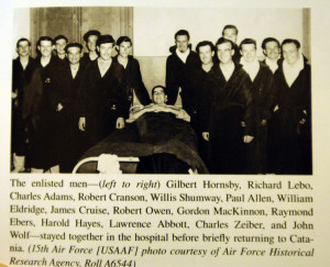 plane crash in the mountains of Albania behind Nazi lines in 1943