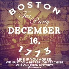 Boston TEA PARTY 1773