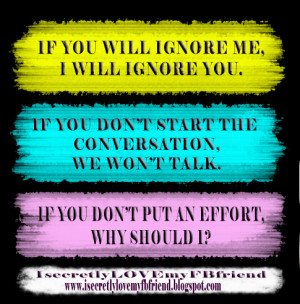 Secretly Love My FB Friend's Quotes