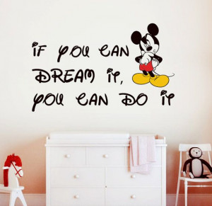 Mickey Mouse wall decal 22.8'' x 36.8